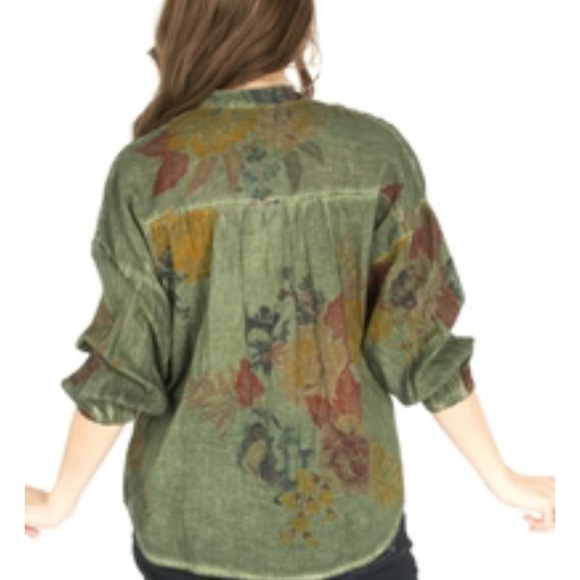 CHIC CONNECTION Boho Embroidered Blouse – Sz S NWT - Picture 3 of 5